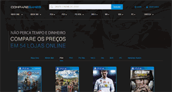 Desktop Screenshot of comparegames.com.br